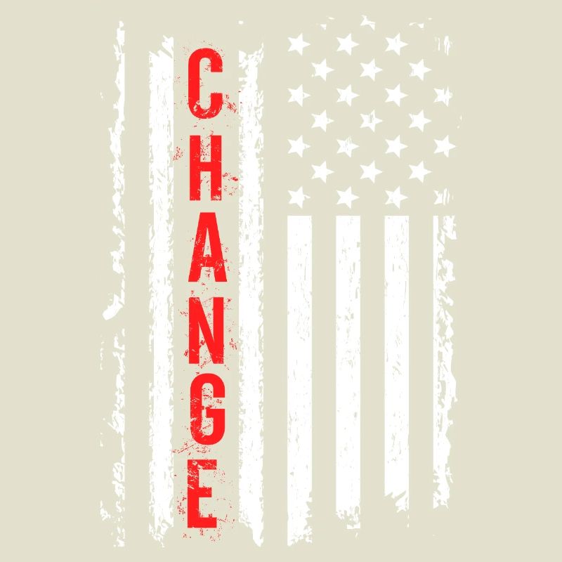 Drapeau américain créatif avec effet de choc