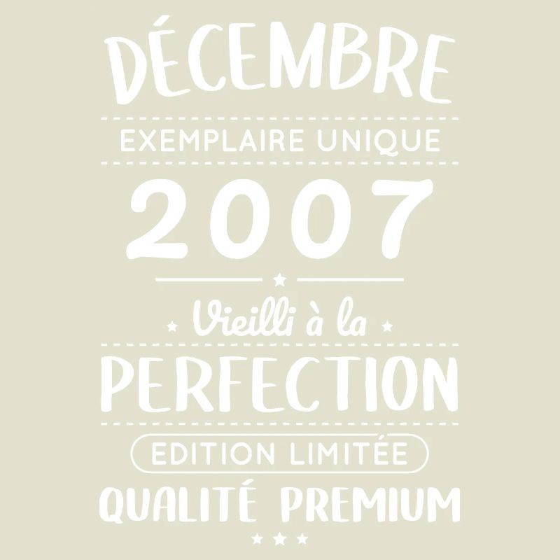 18. Geburtstag - Dezember 2007 Perfektion