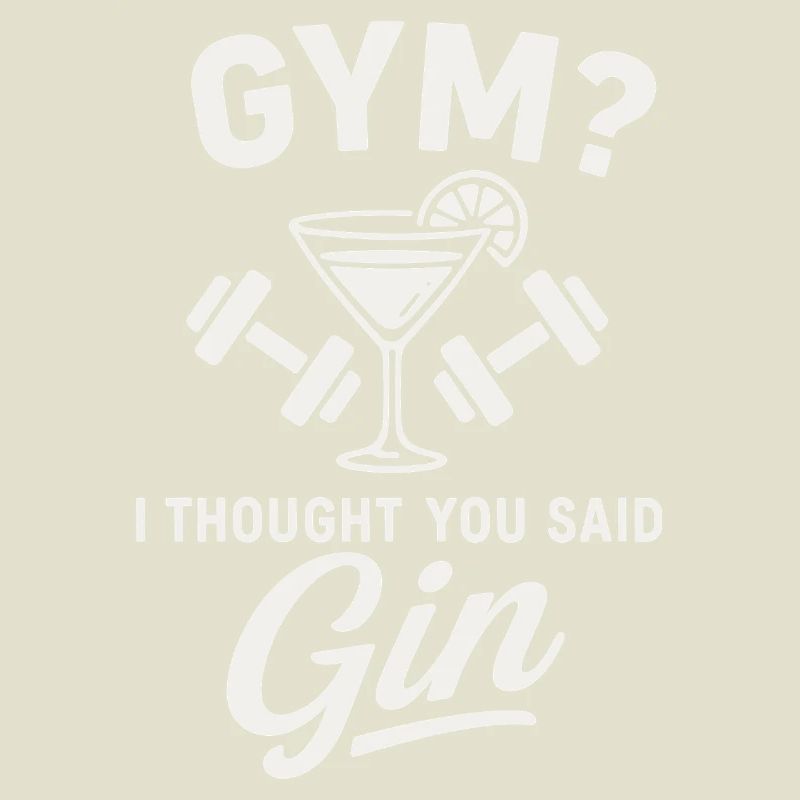 Gym oder Gin ?