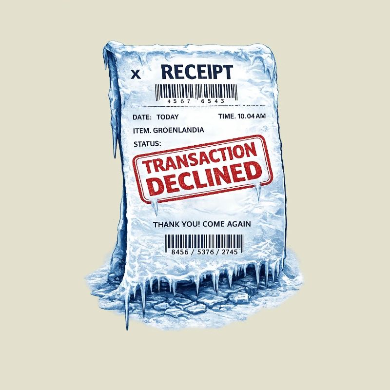 Reçu gelé : Transaction refusée
