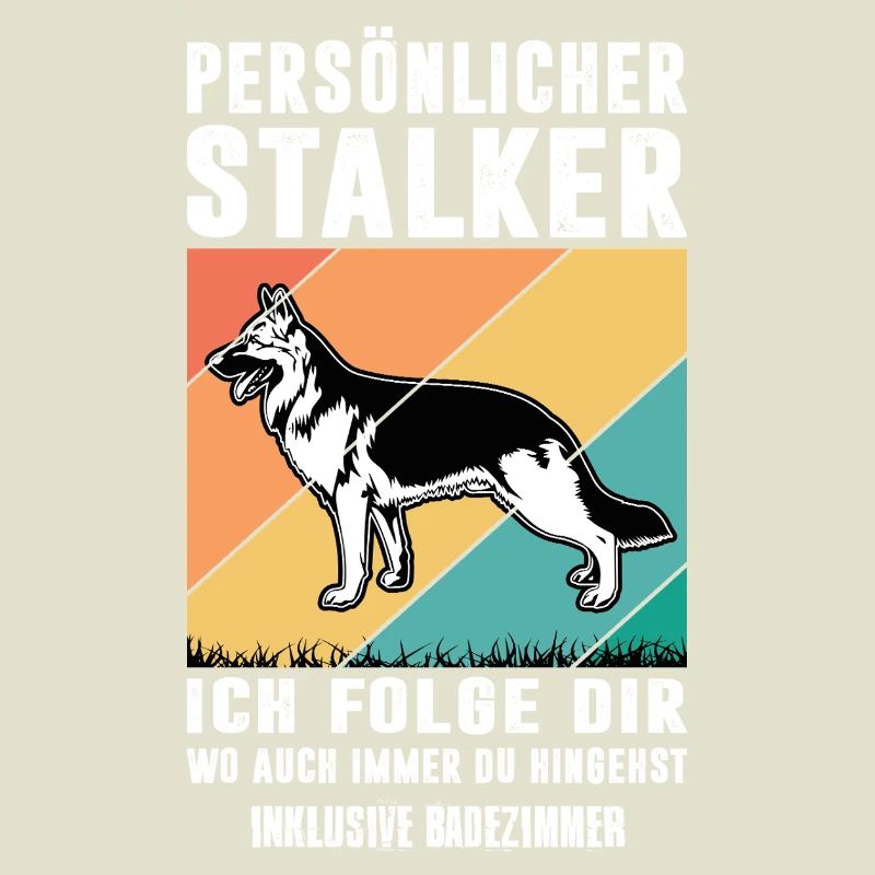 Schäferhund Geschenke Hund Herrchen Gassi