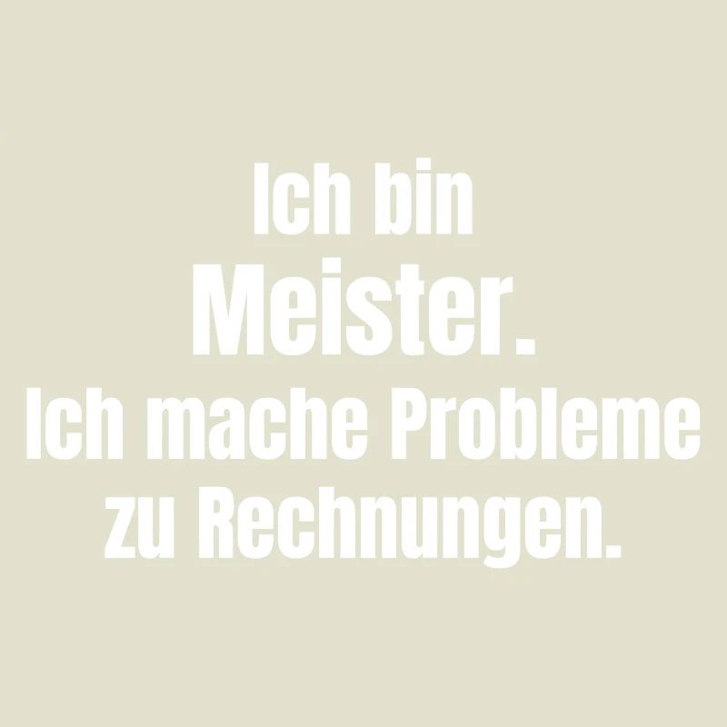 Master of problems to invoices