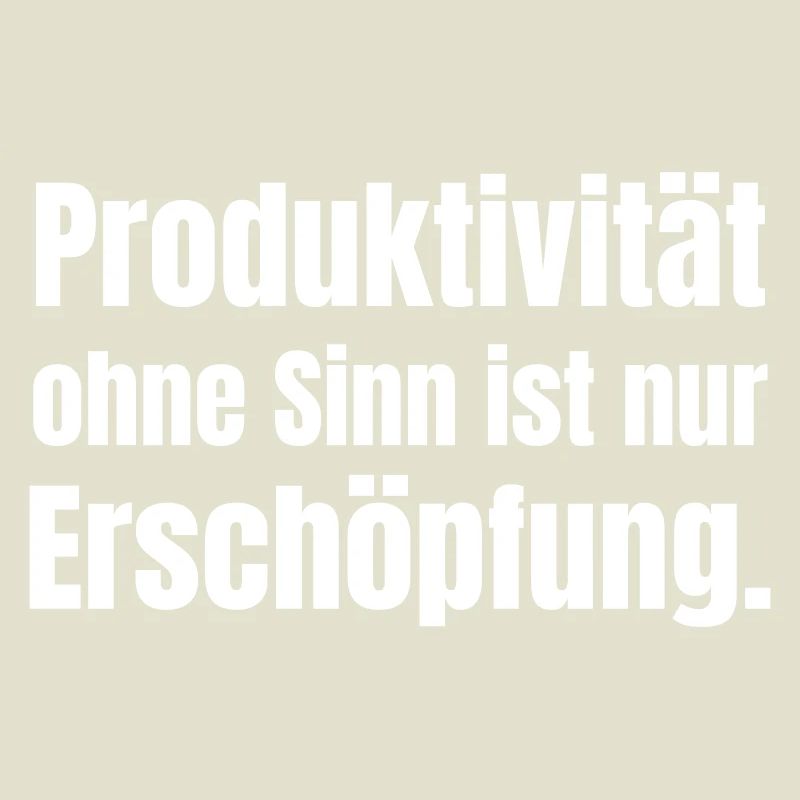 Déclaration typographique de productivité avec objectif