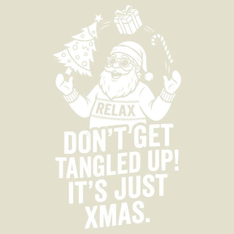 Relax Santa: Don't Get Tangled Xmas