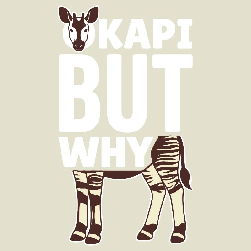 Okapi Lovers Okapi Animal Rare Wildlife Love