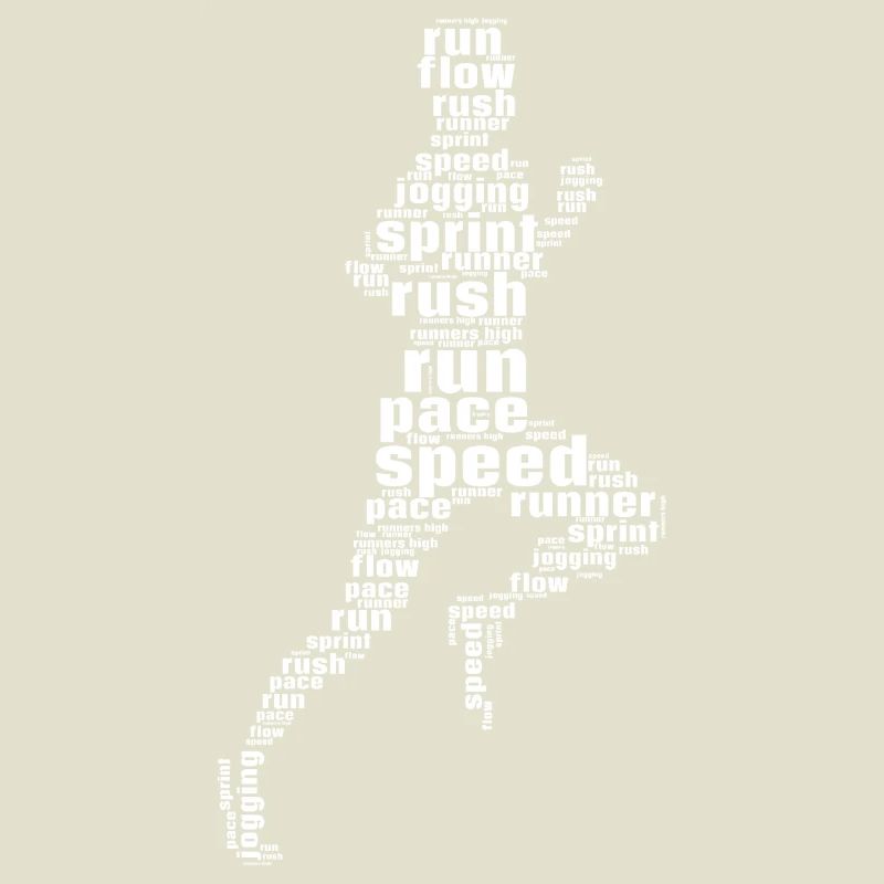 Marathon Runner Rush Run Pace Speed Running Gifts