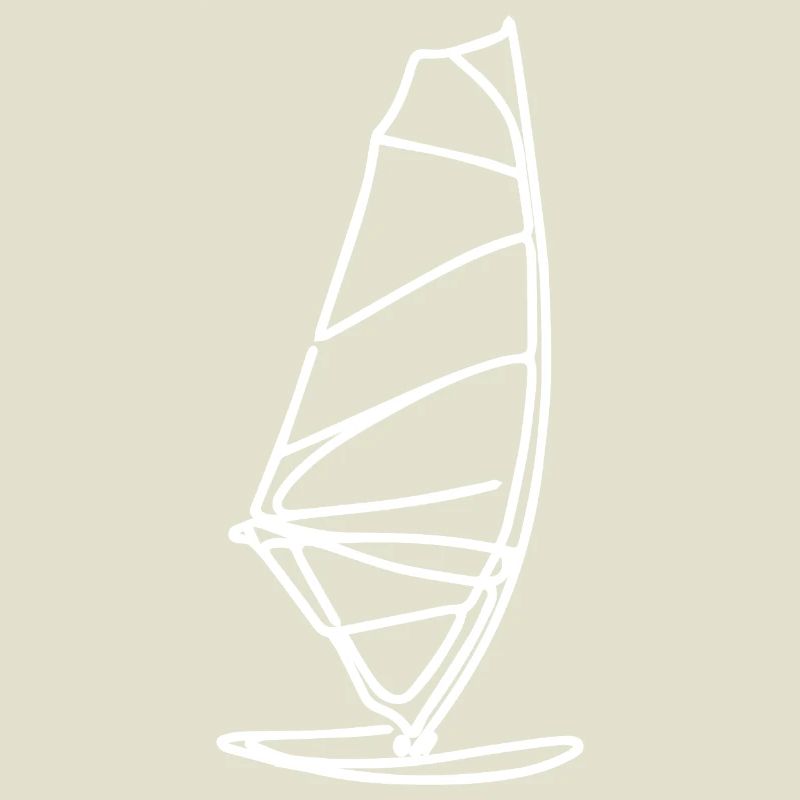 Windsurf Board Sketch