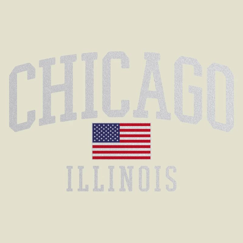Emblème de l’arc du drapeau de Chicago