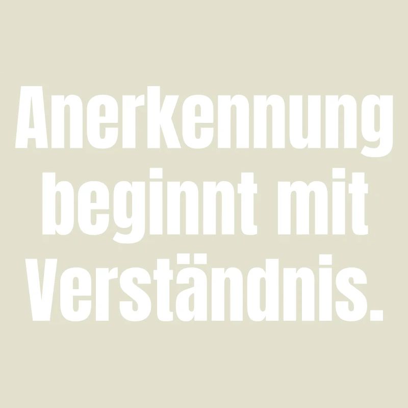 Recognition begins with understanding