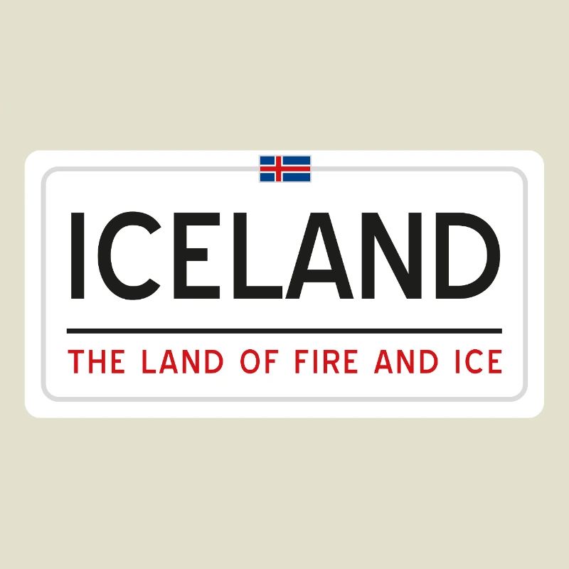 Panneau islandais