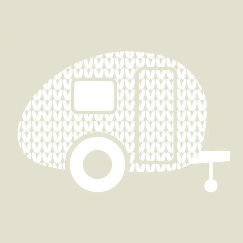 Caravan Camping Knitting Pattern Winter Caravan