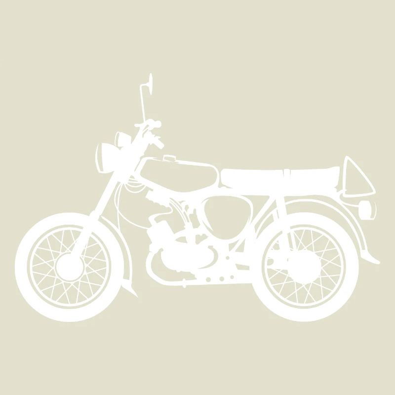 simme s50 mobylette classique GDR Est icône