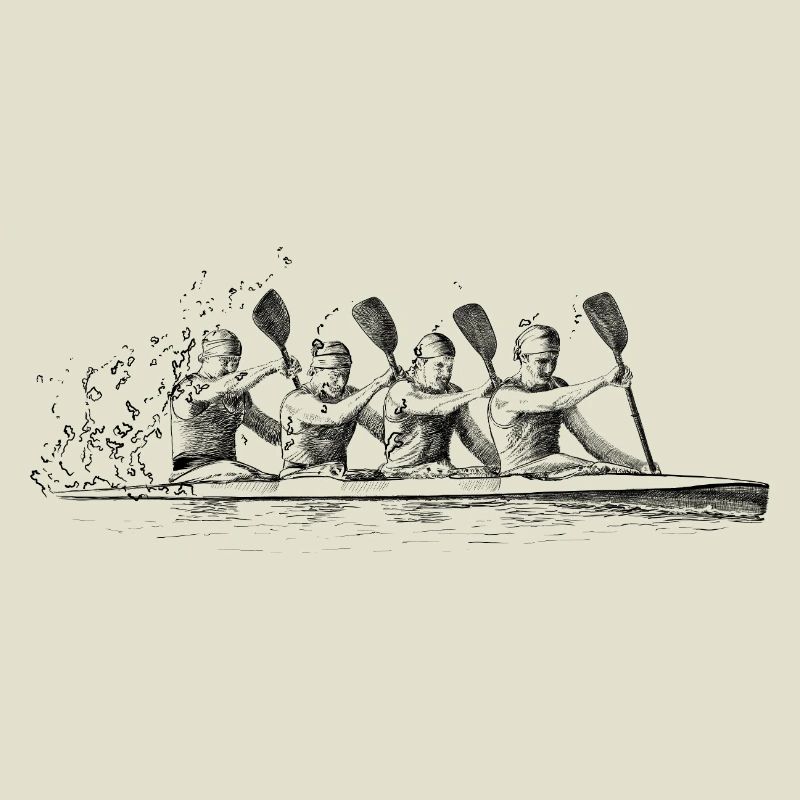 Course de canoë