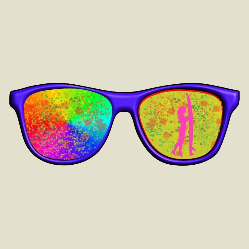 Cap mit Brille