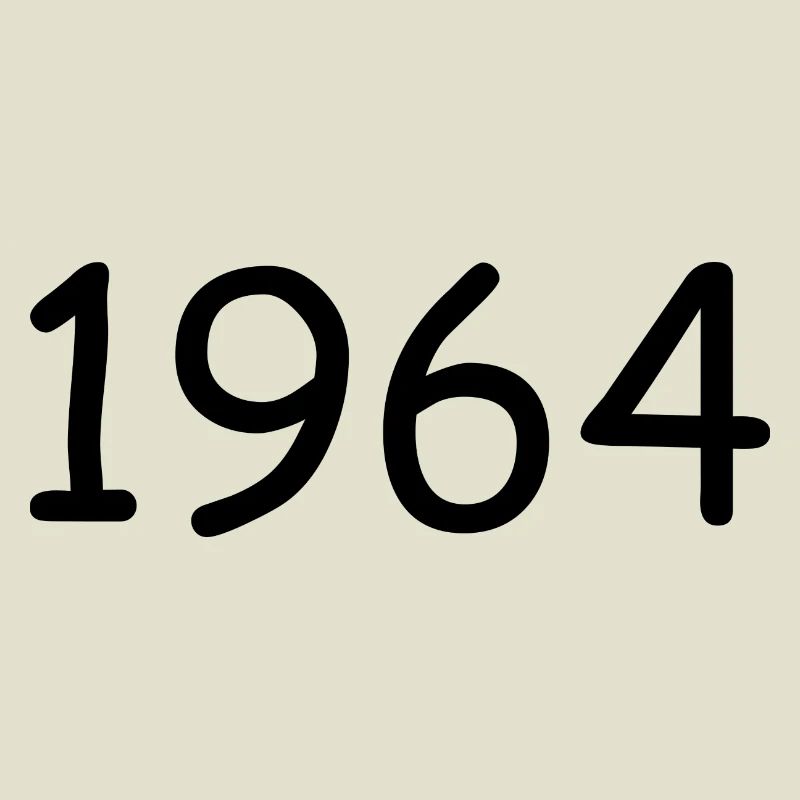 Personalize 1964 60th Birthday Template