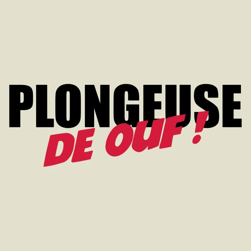 Plongeuse de ouf !