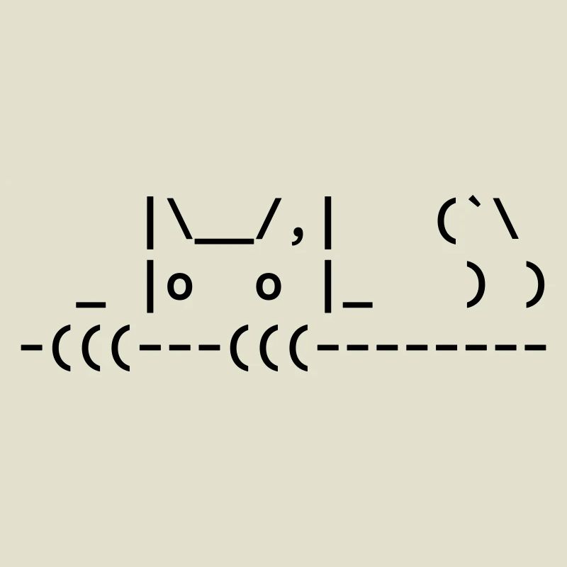 chat ascii mignon - chat ascii mignon
