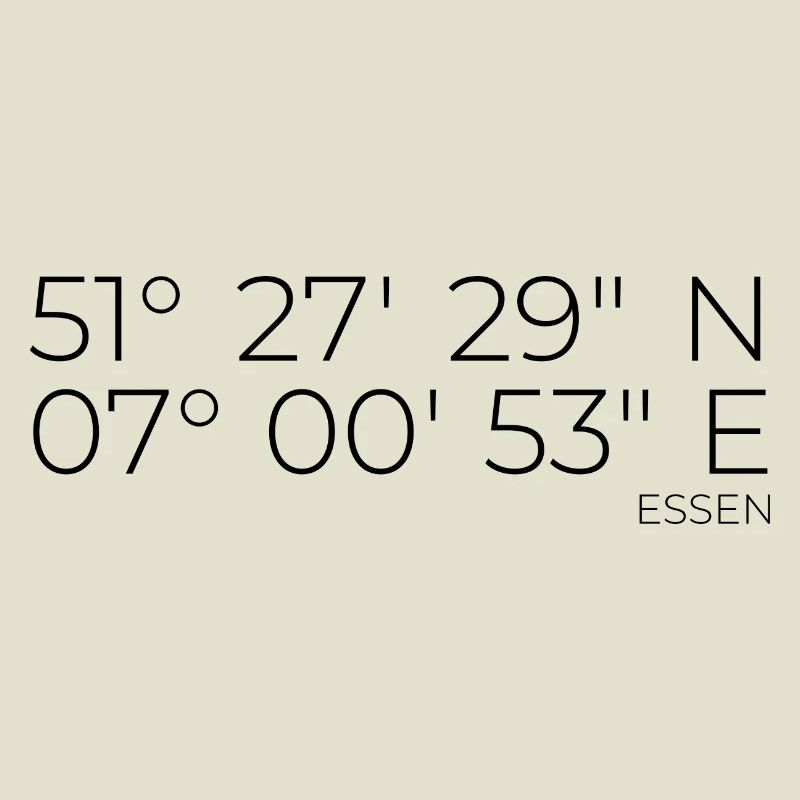Coordinates Essen