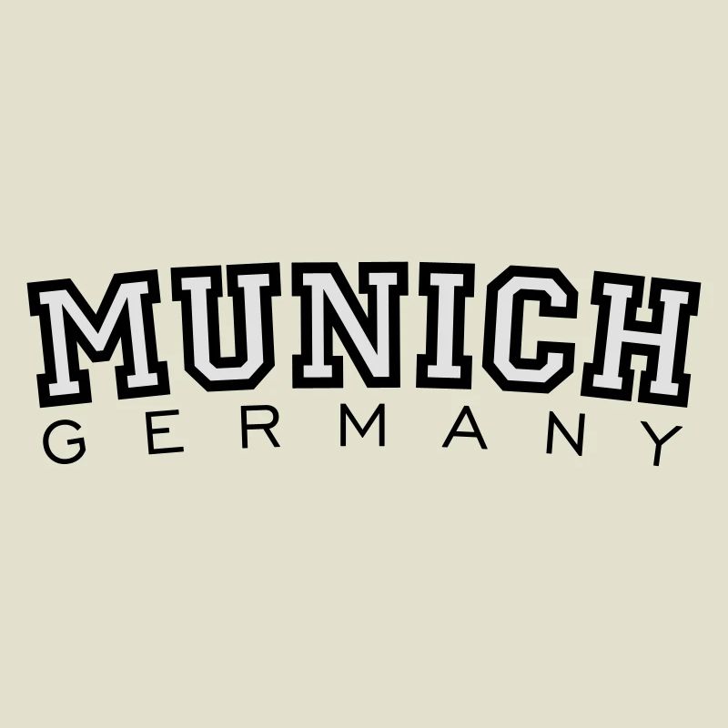 Munich Germany Black & White
