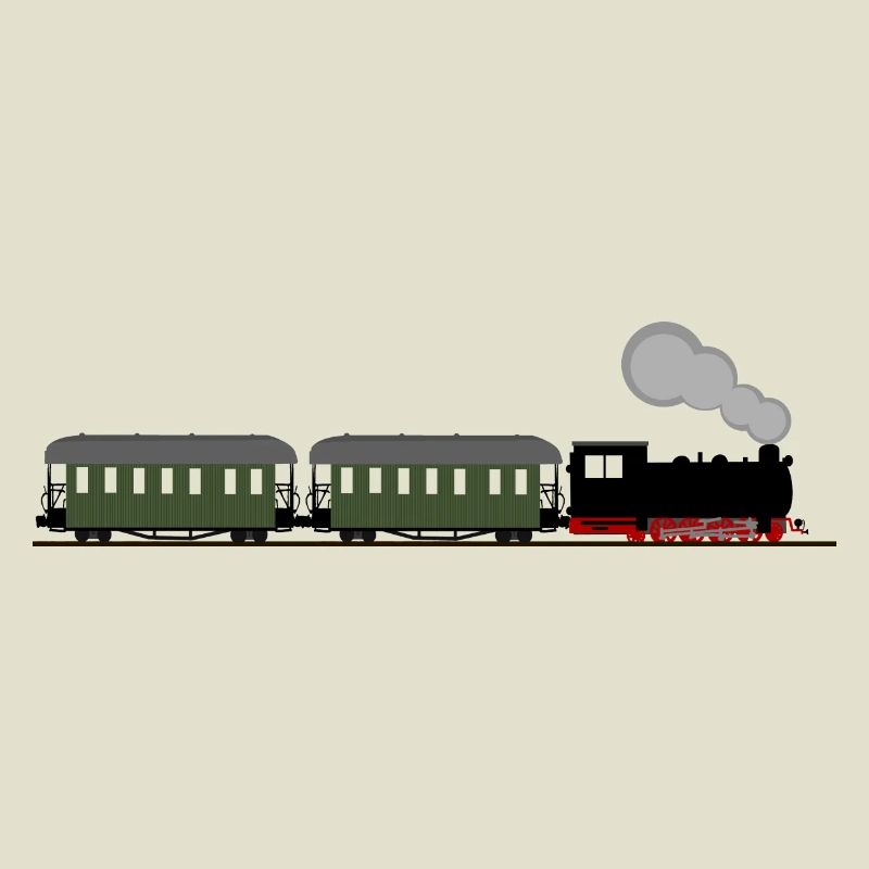 Zug Eisenbahn Dampflok Schmalspurbahn Nostalgie