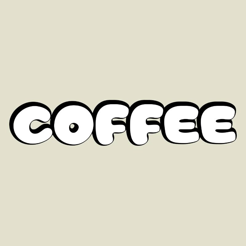 Coffee Coffee Design Lettering