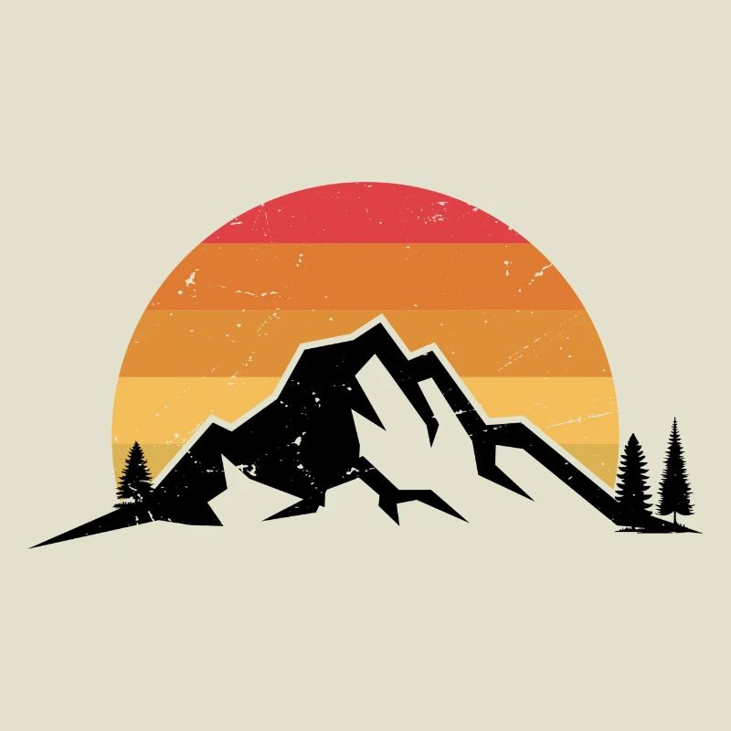 Sunset Ridge Silhouette