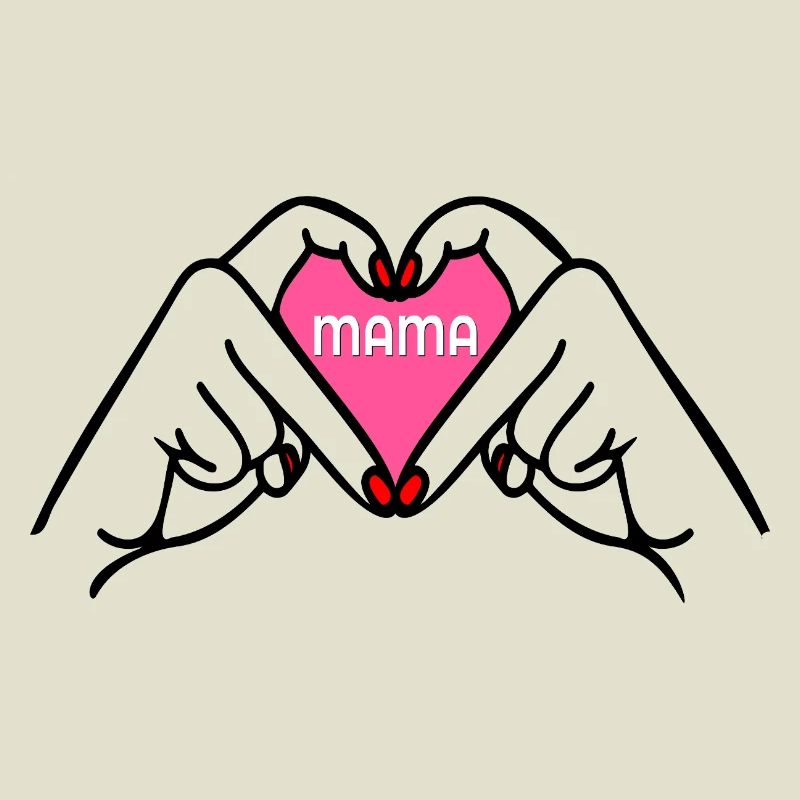 Muttertag Liebe Mama Handzeichen