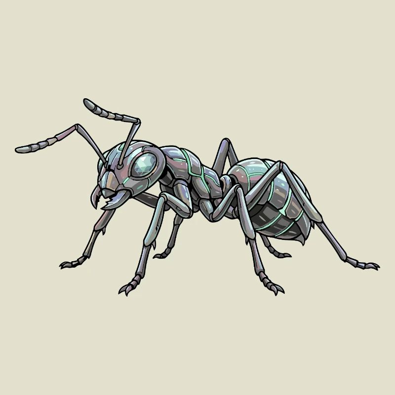 Motif de fourmi robotame fourmi Fourmi Cool
