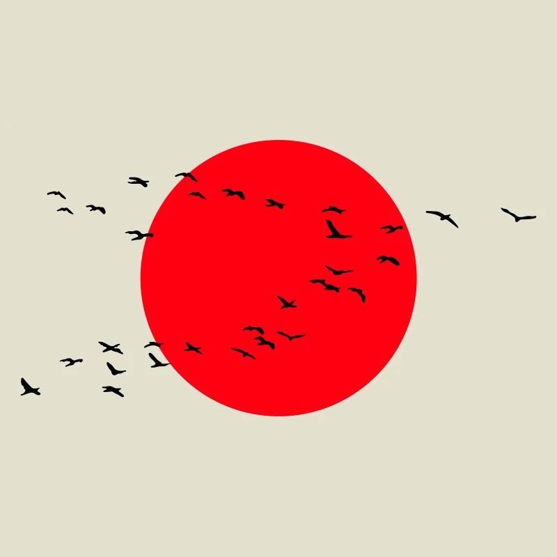 Wild Geese Cranes Spring