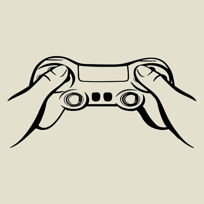 Gamecontroller black