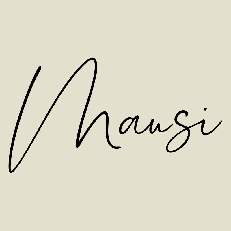 Mausi / Conception de l’écriture manuscrite