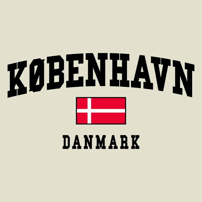 Copenhague Danemark Conception du drapeau
