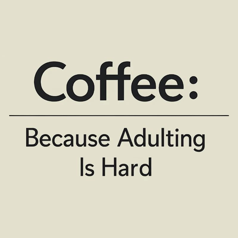Coffee because murder is wrong