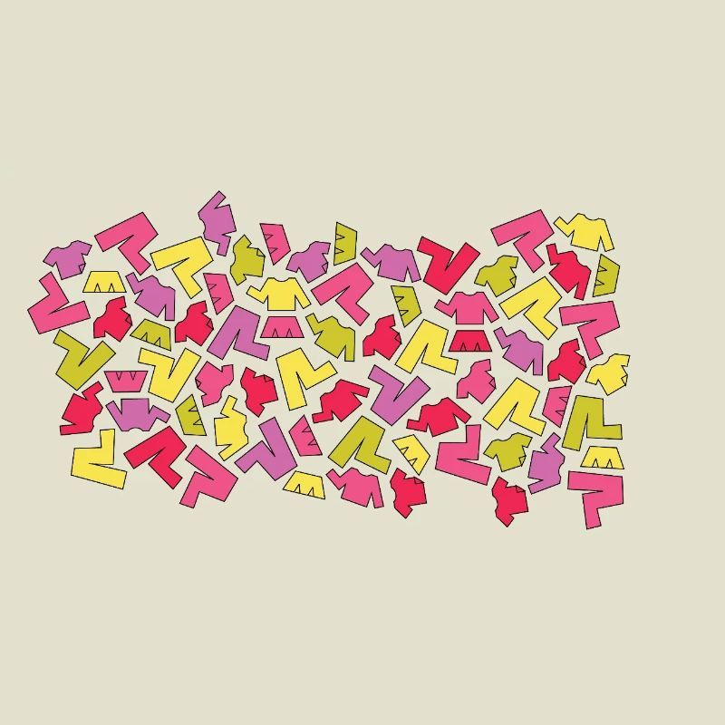Cool clothing pattern 