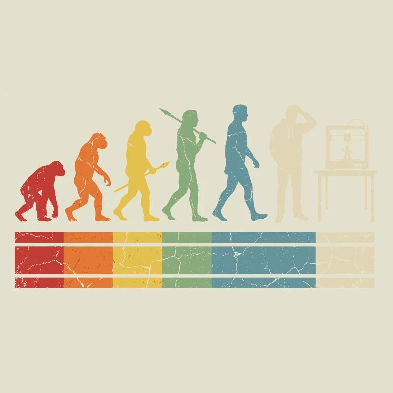 3D Printing Evolution – Vintage Maker Design