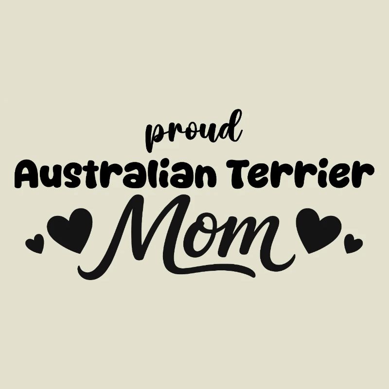 Fière mère Aussie Terrier, Australienne