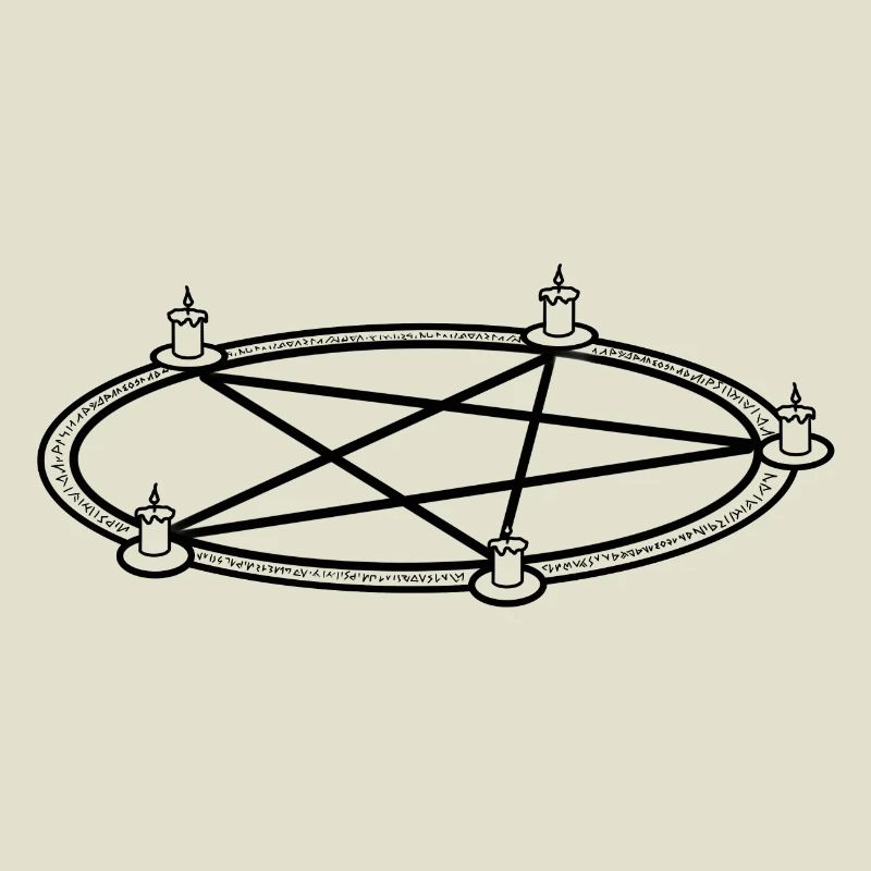 | d’évocation Cercle d’invocation | Pentagramme