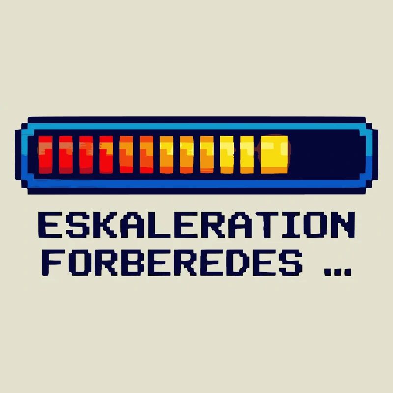 Escalation Shirt for Nerds & Geeks Danish