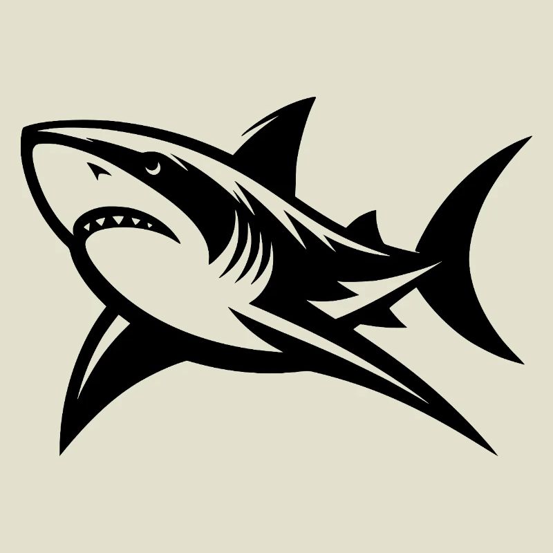 Sourire est difficile avec autant de blagues sur les dents sur le requin
