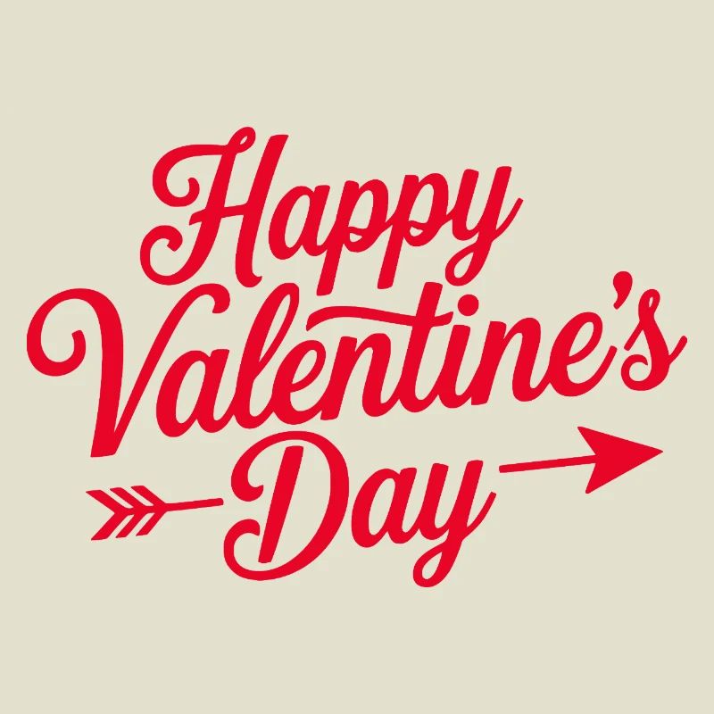Valentine Script Herzpfeil