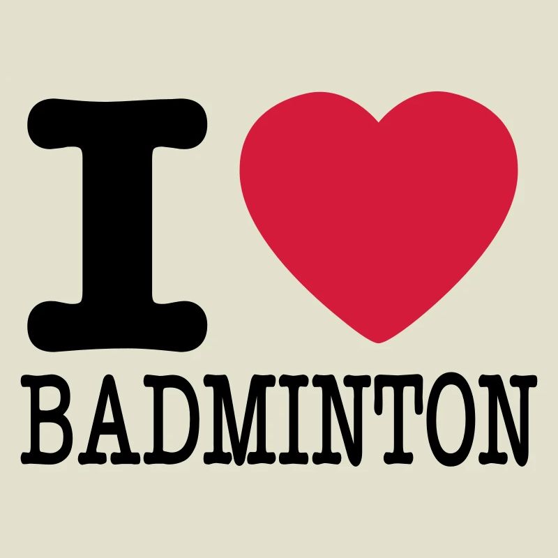 Ich liebe Badminton