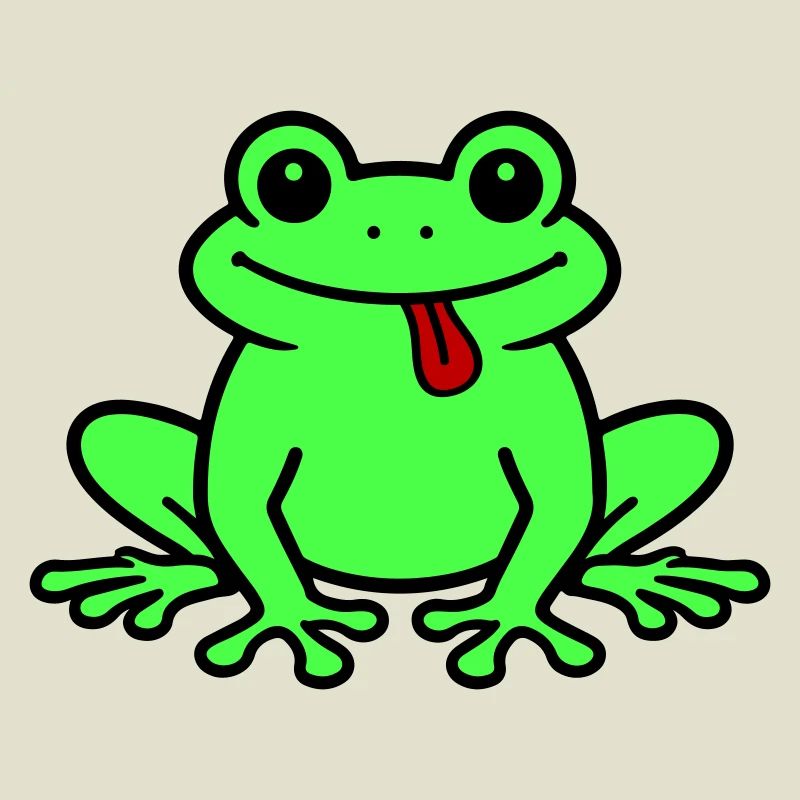 Toad Comic Frog