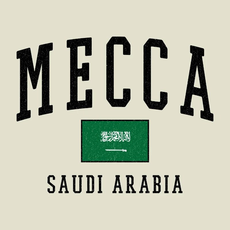 Mecque, Arabie Saoudite : Conception du drapeau