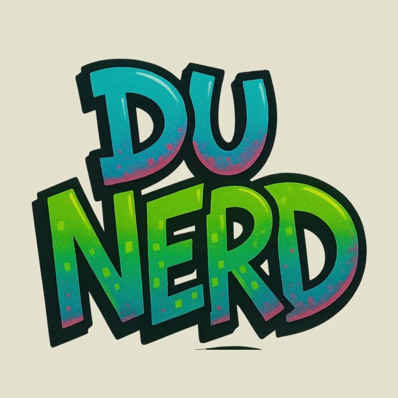 Nerd design with gradient