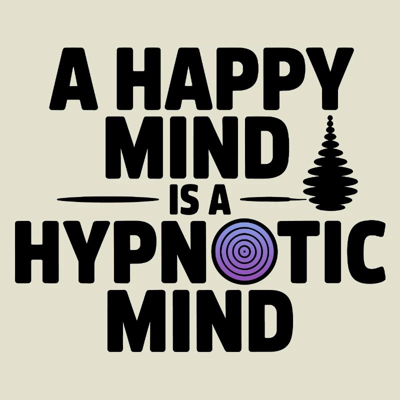 Hypnotiseur Ein glücklicher Geist ist ein hypnotischer Geist-Profi