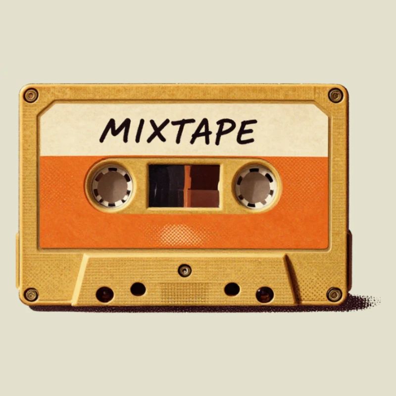 Mixtape Cassette rétro