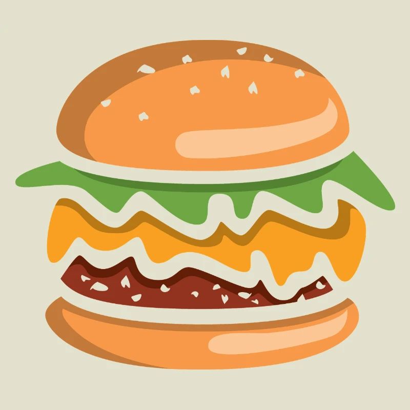 Cheeseburger Comic Burger