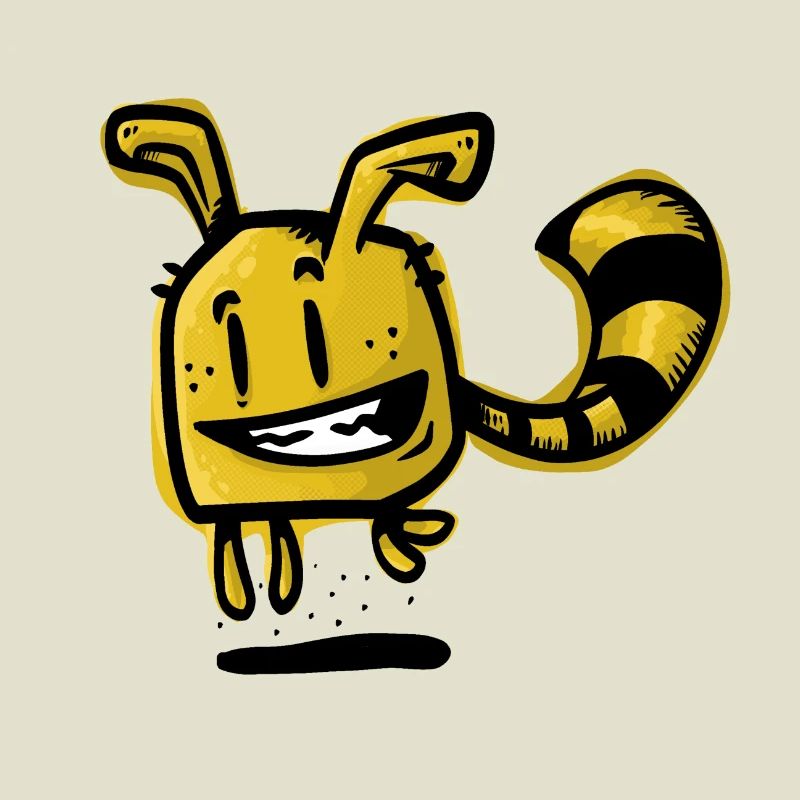 bizarre jaune