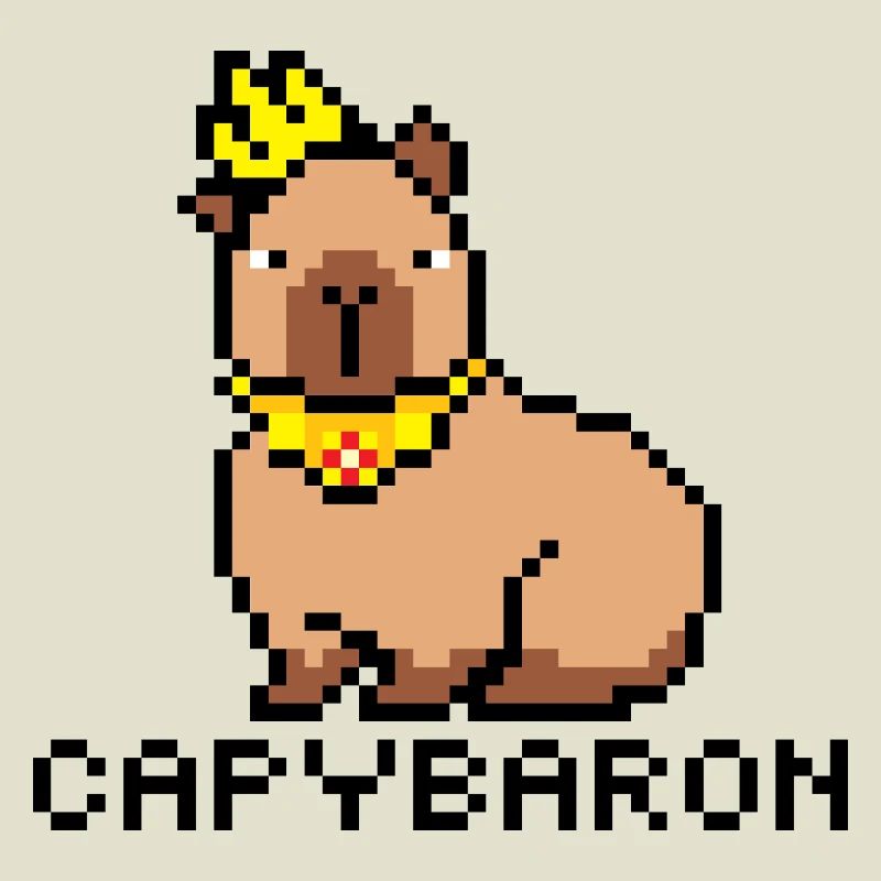 capybaron pixelart