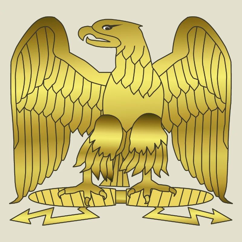 Napoleon Golden Imperial Eagle Crest